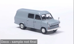 Brekina 34170 - H0 - Ford Transit Kasten - grau